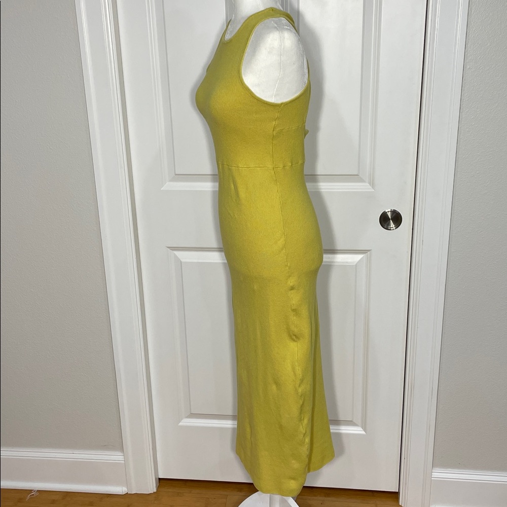 Free People Beach Coronado Maxi Dress Small Sleeveless Ribbed Crisscross Back - Picture 6 of 16